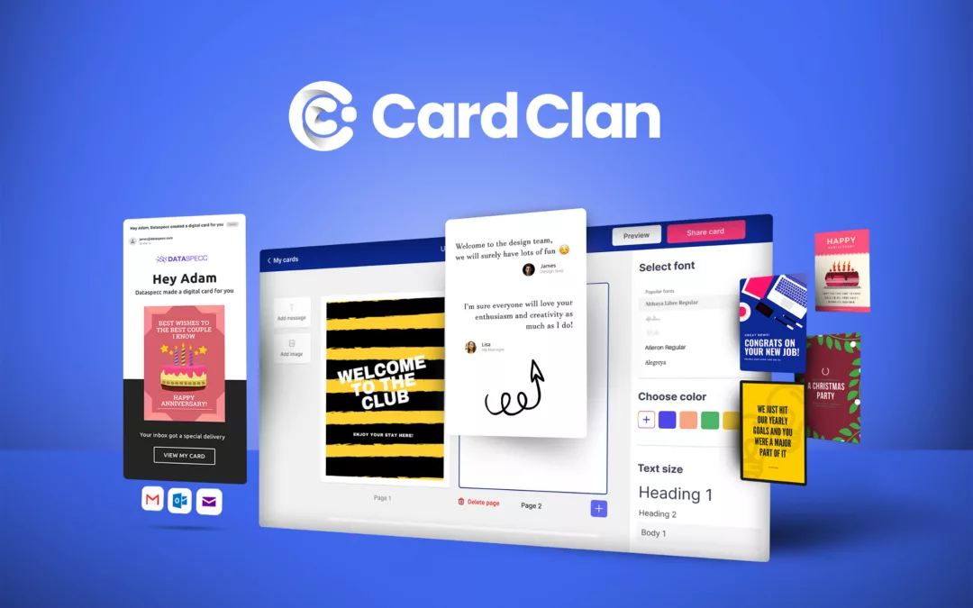 CardClan – 使用数字卡发送消息 – 独家终身优惠