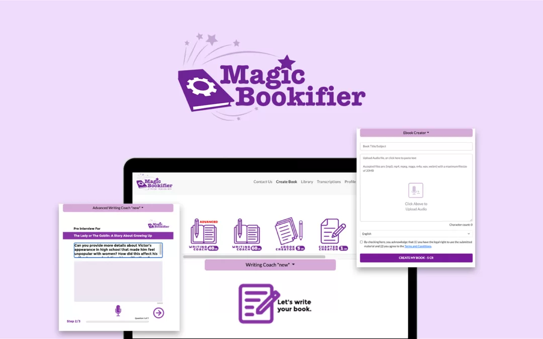 Magic Bookifier – 将您的想法变成一本书 – 独家终身优惠