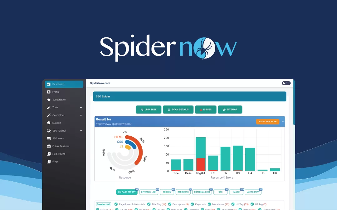 SpiderNow – 提高网站性能和速度 – 独家终身优惠