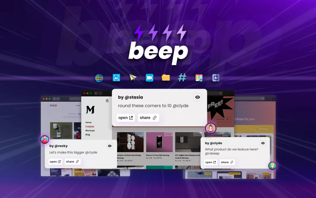 Beep – 在实时网站上提供反馈 – 独家终身优惠