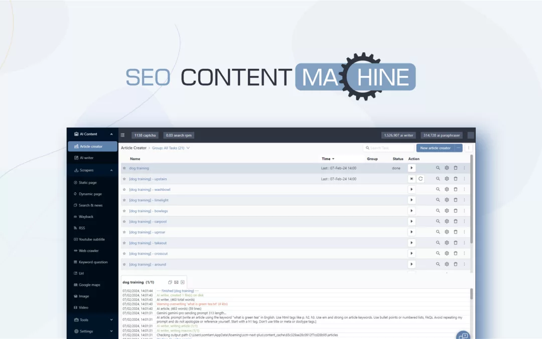 SEO Content Machine – 自动化 AI 内容 – 独家终身优惠