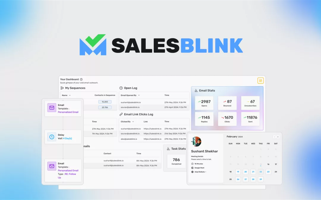 SalesBlink – 使用 AI 发送冷电子邮件 – 独家终身优惠