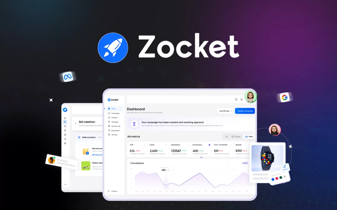 Zocket – 使用 AI 管理您的数字广告 – 独家终身优惠