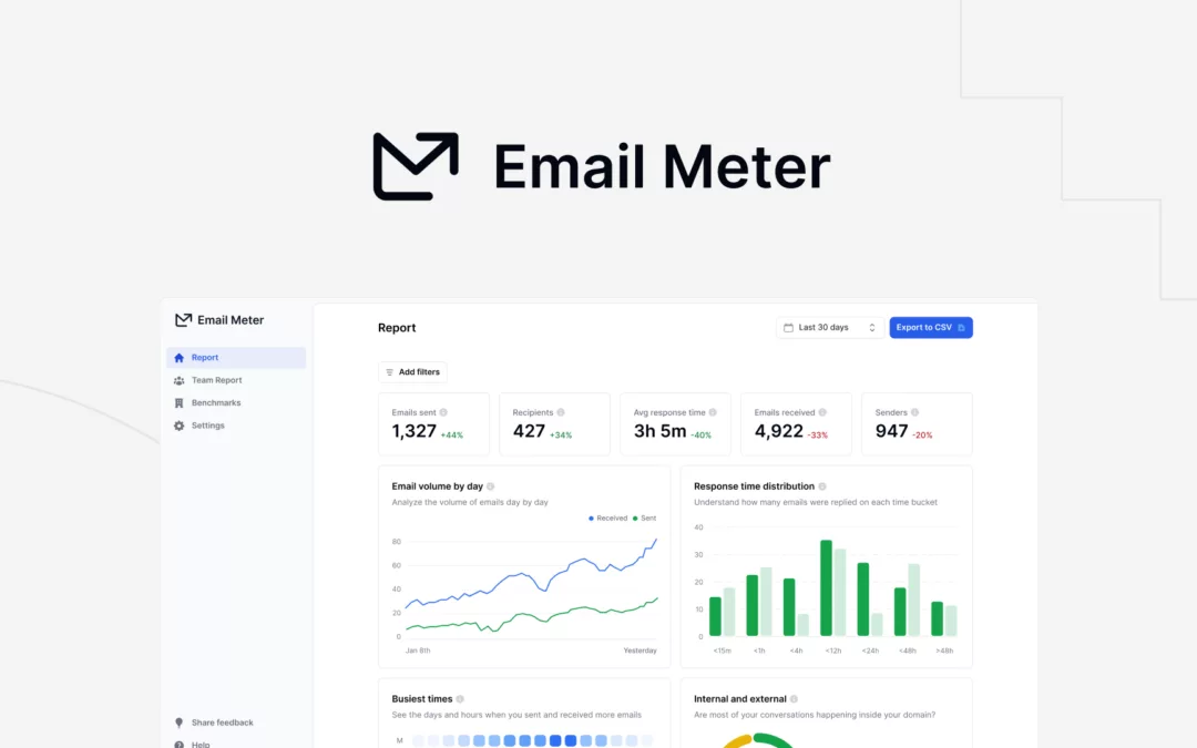 Email Meter - 最大限度地提高 Gmail 的工作效率