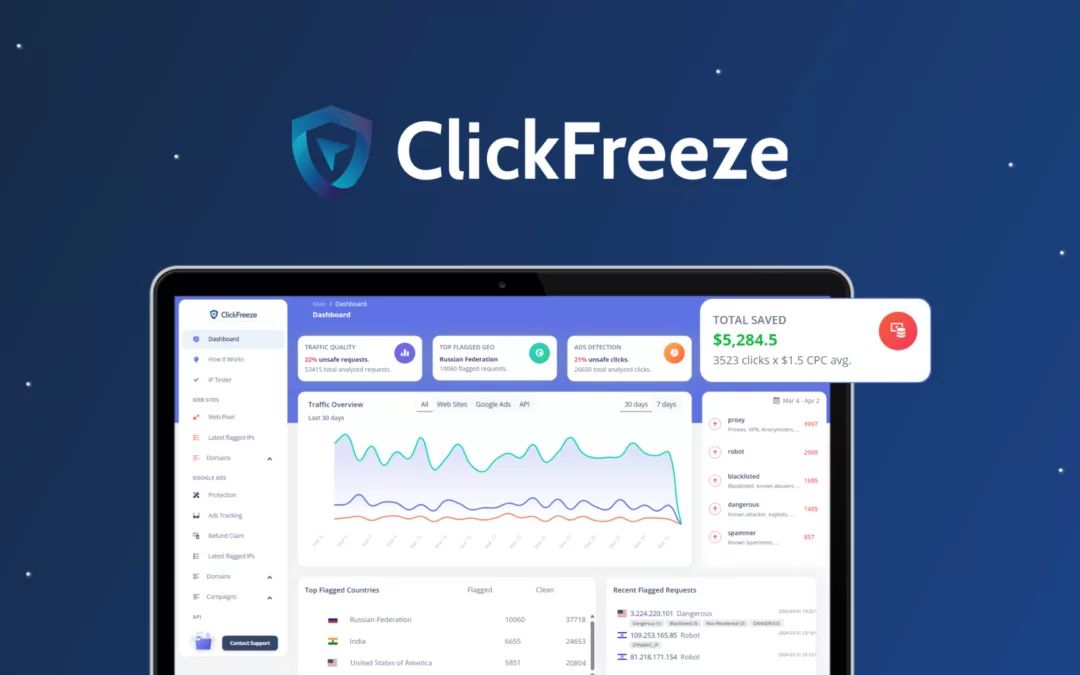 ClickFreeze – 广告点击欺诈保护 – 独家终身优惠