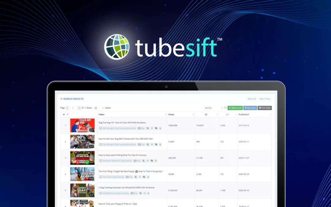 TubeSift – 建立高度针对性的 YouTube 受众 – 独家终身优惠