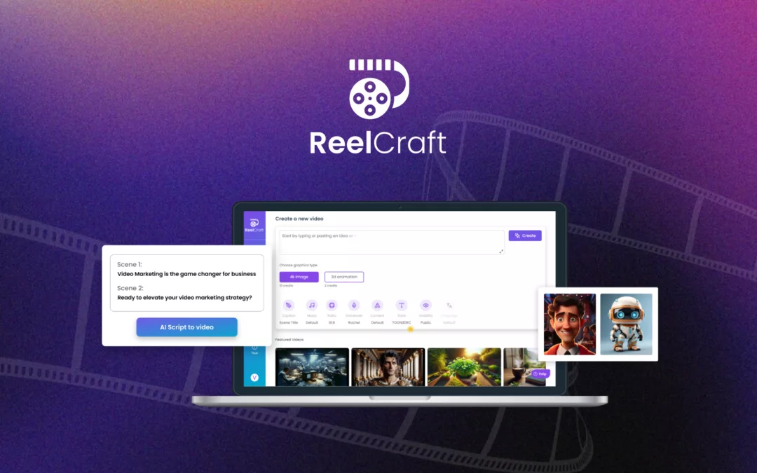 ReelCraft – 使用 GenAI 创建动画故事 – 独家终身优惠