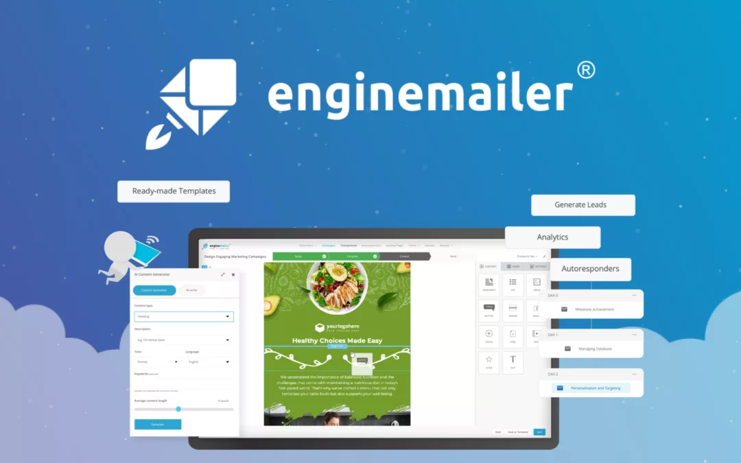 Enginemailer – 向您的整个列表发送电子邮件 – 独家终身优惠