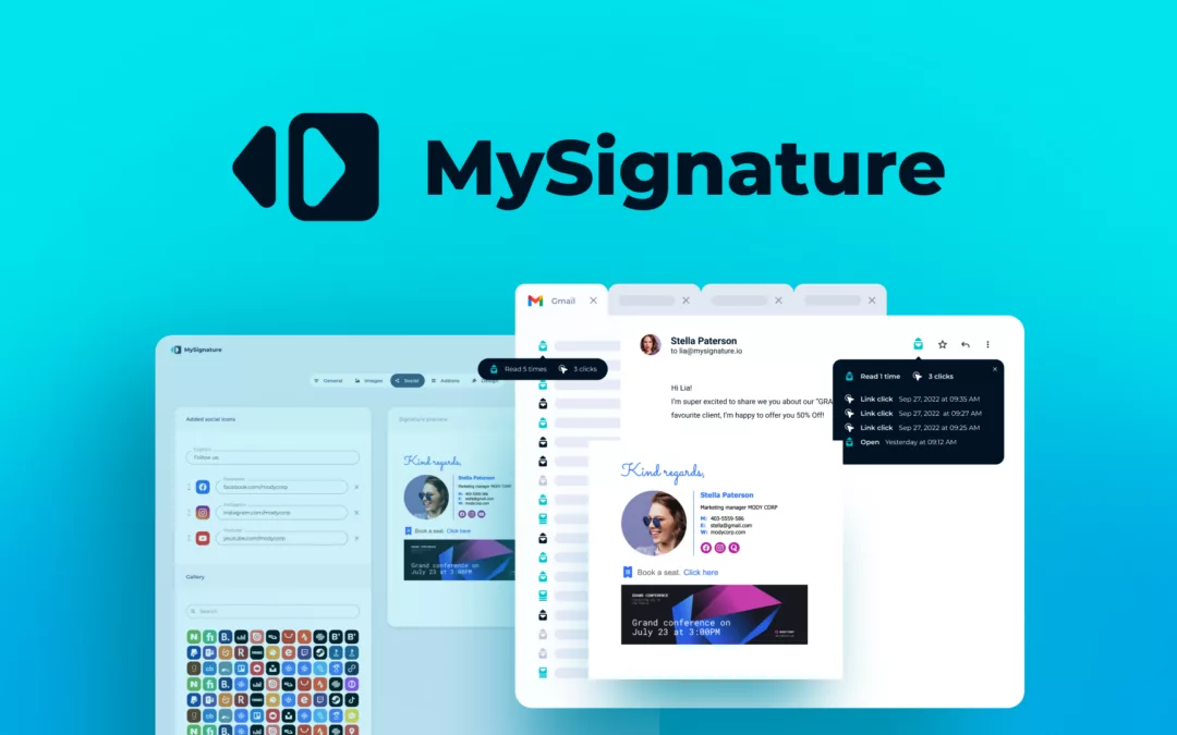 MySignature – Plus 独家 – 生成自定义电子邮件签名 – 独家终身优惠