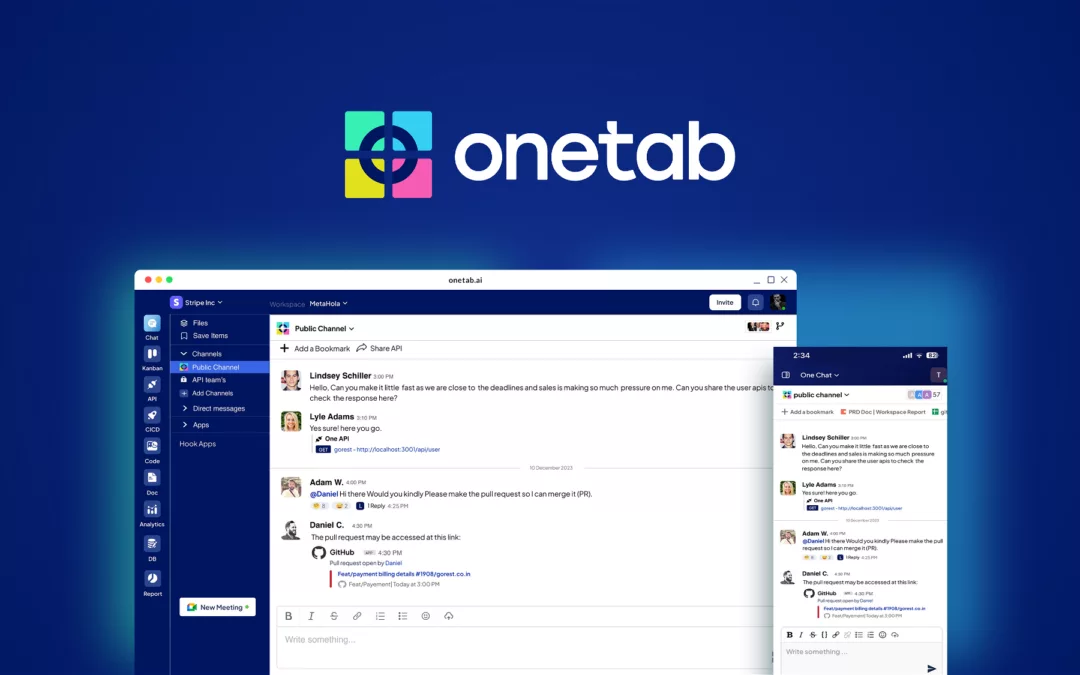 Onetab AI – Plus 独家 – 所有开发工具都集中在一处 – 独家终身优惠